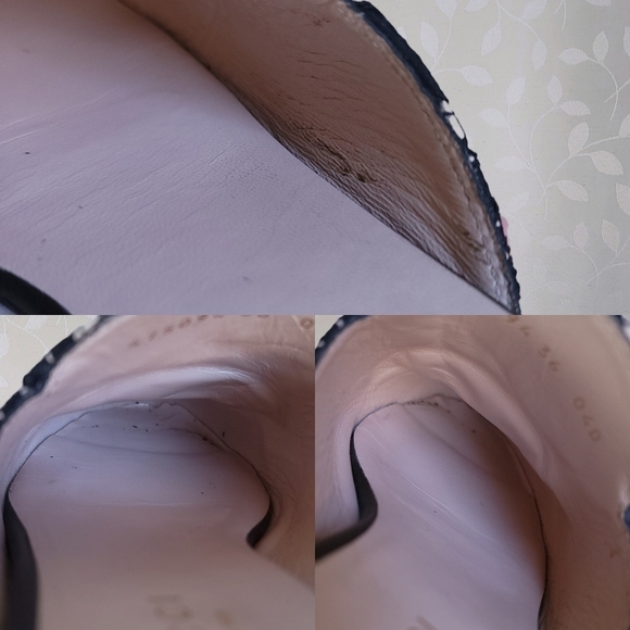 Gucci Princetown Loafer Mules Lace Overlay Horsebit Leather Black Nude 36 - Picture 14 of 15